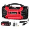 Avid Power Tire Inflator Portable Air compressor, 3 Power Source (110V AC,12V DC, 20V Battery), Car Air Pump w/Inflation & Deflation Modes, Triple Power Tire Inflator w/Dual... Avid Power Tire Inflator Portable Air compressor, 3 Power Source (110V AC,12V DC, 20V Battery), Car Air Pump w/Inflation & Deflation Modes, Triple Power Tire Inflator w/Dual...