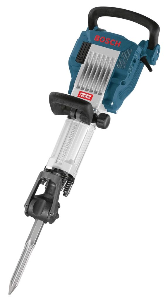 BOSCH Demolition Jack Hammer with 1-1/8-Inch Hex, 35-Pound Concrete Breaker (11335K)