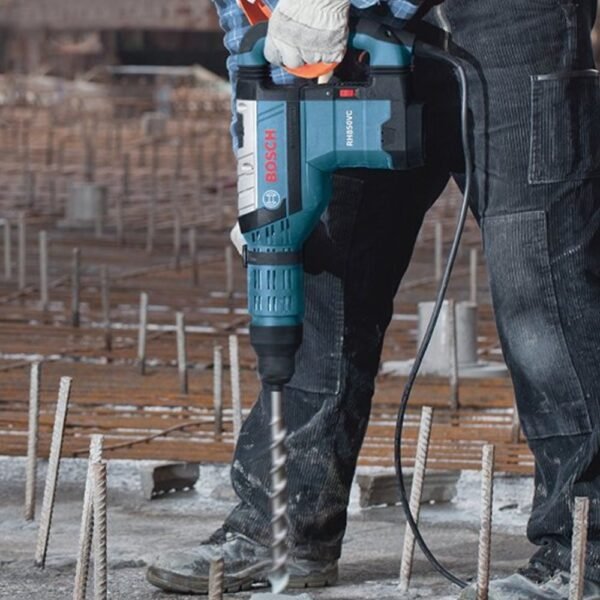 Bosch RH1255VC Rotary Hammer Review Powerful SDS-max Demolition Drill Insights