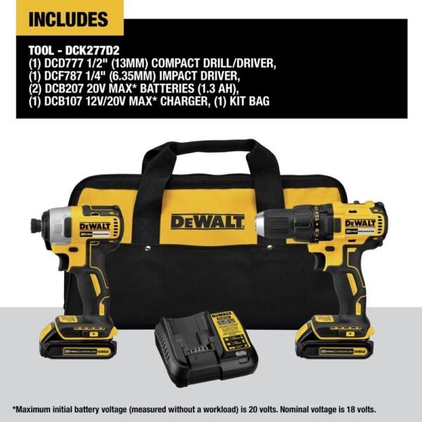 DEWALT 20V MAX Cordless Drill and Impact Driver Combo Kit Review Insights DEWALT 20V MAX Cordless Drill and Impact Driver Combo Kit Review Insights