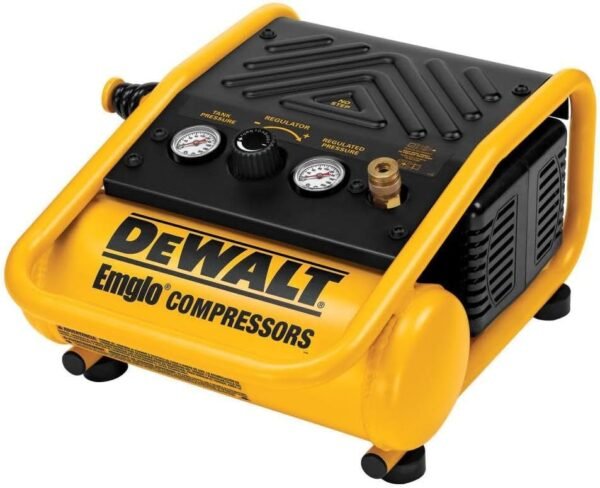 DEWALT Air Compressor, 135-PSI Max, 1 Gallon Tank, 2.6 Amp (D55140) DEWALT Air Compressor, 135-PSI Max, 1 Gallon Tank, 2.6 Amp (D55140)