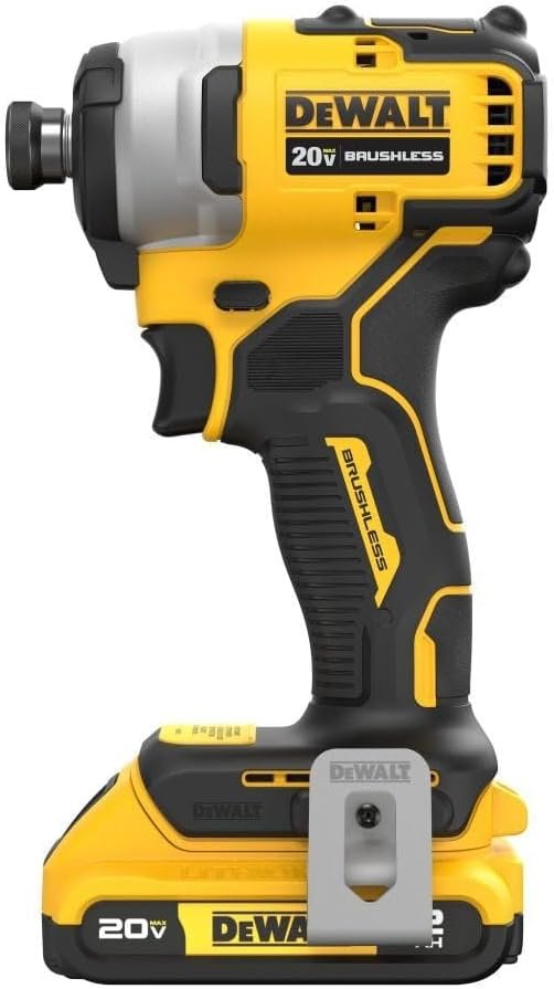 Dewalt Atomic 20V Max Brushless Cordless Compact 1/4In Impact Dewalt Atomic 20V Max Brushless Cordless Compact 1/4In Impact