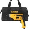 DEWALT Corded Drill, 7.0-Amp, 3/8-Inch, Pistol Grip (DWD110K), Yellow DEWALT Corded Drill, 7.0-Amp, 3/8-Inch, Pistol Grip (DWD110K), Yellow