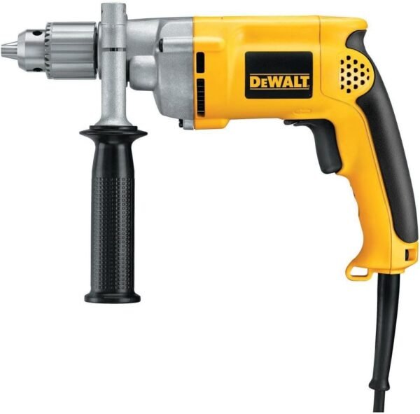 DEWALT Corded Drill, 7.8-Amp, 1/2-Inch, Variable Speed Reversible (DW235G), Yellow DEWALT Corded Drill, 7.8-Amp, 1/2-Inch, Variable Speed Reversible (DW235G), Yellow