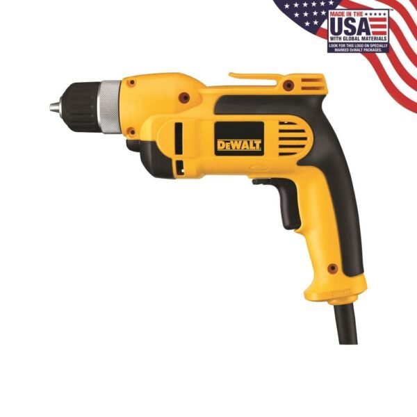 DEWALT Corded Drill DWD110K Review Powerful 7 Amp 3/8 Inch VSR Pistol Grip DEWALT Corded Drill DWD110K Review Powerful 7 Amp 3/8 Inch VSR Pistol Grip