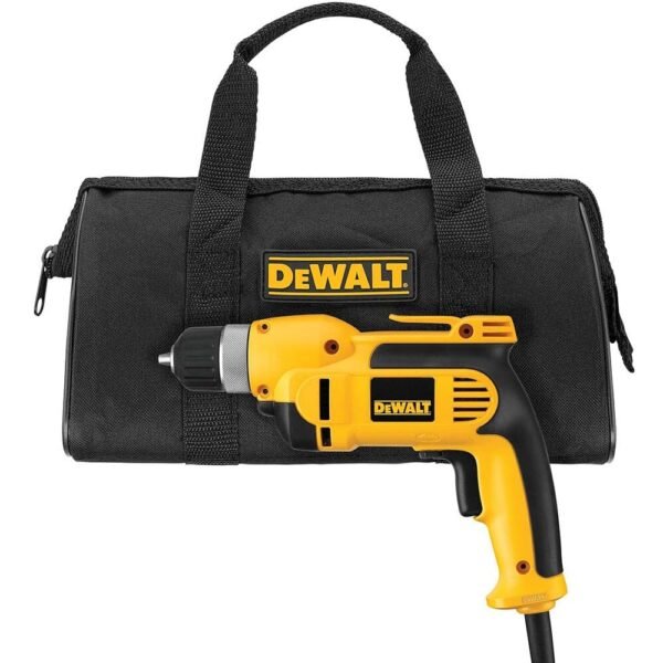 DEWALT Corded Drill DWD110K Review Powerful 7 Amp 3/8 Inch VSR Pistol Grip DEWALT Corded Drill DWD110K Review Powerful 7 Amp 3/8 Inch VSR Pistol Grip