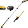 DEWALT DCKO86M1 20V MAX* Cordless Pole Saw and Pole Hedge Trimmer Combo Kit DEWALT DCKO86M1 20V MAX* Cordless Pole Saw and Pole Hedge Trimmer Combo Kit