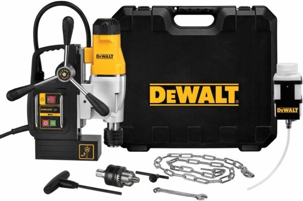 DEWALT Drill Press, Magnetic, 2-inch, 10-Amp with 2-Speed Setting (DWE1622K) DEWALT Drill Press, Magnetic, 2-inch, 10-Amp with 2-Speed Setting (DWE1622K)