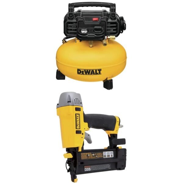 DEWALT DWFP55126 Portable Air Compressor Review with Pneumatic Brad Nailer Kit Insights DEWALT DWFP55126 Portable Air Compressor Review with Pneumatic Brad Nailer Kit Insights