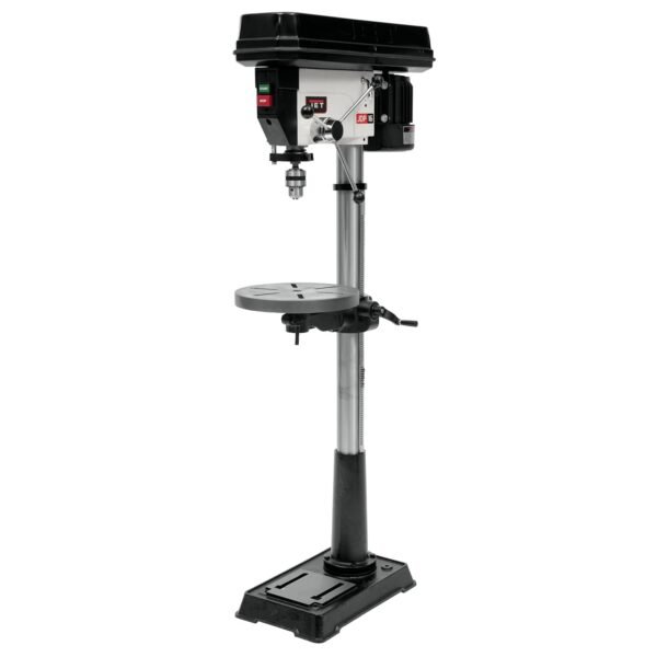 JET 17-Inch Floor Drill Press, 16 Speed, 3/4 HP, 115/230V 1Ph (Model JDP-17MF) JET 17-Inch Floor Drill Press, 16 Speed, 3/4 HP, 115/230V 1Ph (Model JDP-17MF)