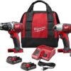 Milwaukee 2691-22 18-Volt Compact Drill and Impact Driver Combo Kit