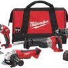 Milwaukee 2696-26 M18 Cordless LITHIUM-ION 6-Tool Combo Kit Milwaukee 2696-26 M18 Cordless LITHIUM-ION 6-Tool Combo Kit