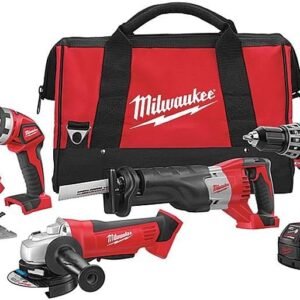 Milwaukee 2696-26 M18 Cordless LITHIUM-ION 6-Tool Combo Kit Milwaukee 2696-26 M18 Cordless LITHIUM-ION 6-Tool Combo Kit
