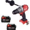 Milwaukee 2804-20 18V 1/2" Hammer Drill,2Pc. 48-11-1850 5.0Ah Battery Milwaukee 2804-20 18V 1/2" Hammer Drill,2Pc. 48-11-1850 5.0Ah Battery