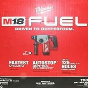 Milwaukee 2912-20 M18 Fuel 18V 1" Sds Plus Brushless Rotary Hammer Milwaukee 2912-20 M18 Fuel 18V 1" Sds Plus Brushless Rotary Hammer