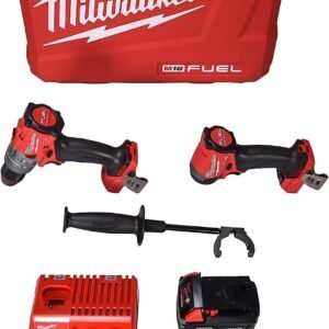 Milwaukee 3697-22 18V Lithium-Ion Brushless Cordless Hammer Drill and Impact Driver Combo Kit (2-Tool) with (2) 5.0Ah Batteries, Charger & Tool Case Milwaukee 3697-22 18V Lithium-Ion Brushless Cordless Hammer Drill and Impact Driver Combo Kit (2-Tool) with (2) 5.0Ah Batteries, Charger & Tool Case