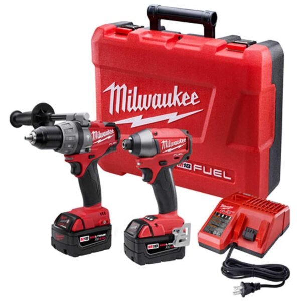 Milwaukee Electric Tools 2997-22 Hammer Drill/Impact Driver Kit Milwaukee Electric Tools 2997-22 Hammer Drill/Impact Driver Kit