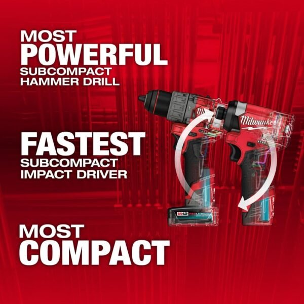 Milwaukee M12 Fuel Combo Kit Review Best Battery Powered Hammer Drill Impact Driver Milwaukee M12 Fuel Combo Kit Review Best Battery Powered Hammer Drill Impact Driver