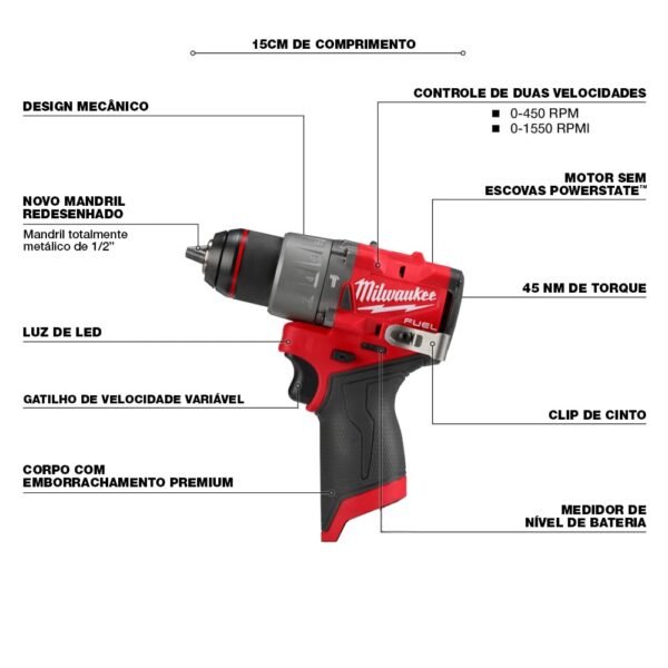 Milwaukee M12 Fuel Hammer Drill Review Powerful Compact Cordless Tool Performance