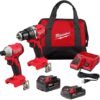 Milwaukee M18 Compact Brushless 2-Tool Combo Kit Milwaukee M18 Compact Brushless 2-Tool Combo Kit