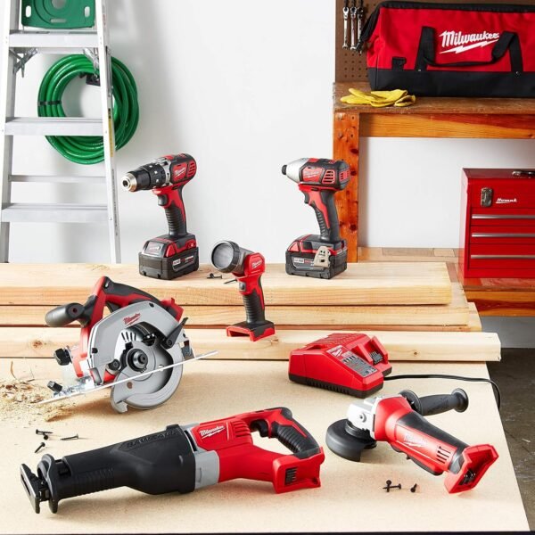 Milwaukee M18 Cordless 6-Tool Combo Kit Review Best Durable Power Tools Milwaukee M18 Cordless 6-Tool Combo Kit Review Best Durable Power Tools