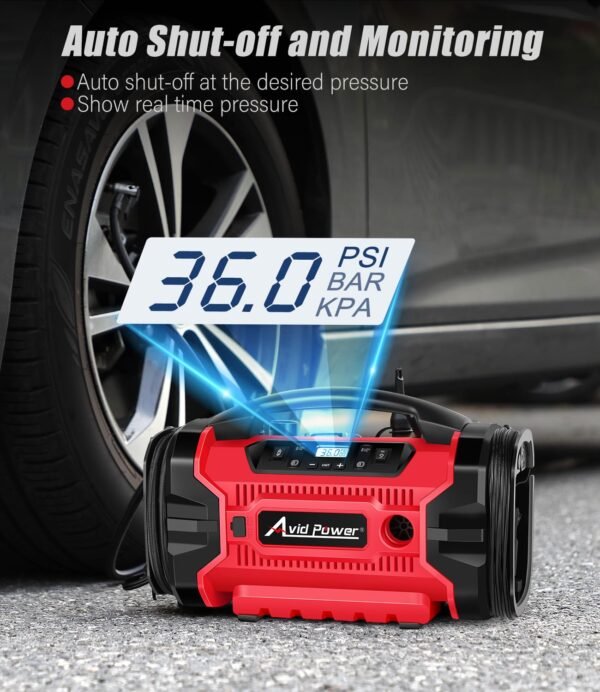 Review of AVID POWER Tire Inflator Portable Air Compressor with Triple Power Sources Review of AVID POWER Tire Inflator Portable Air Compressor with Triple Power Sources