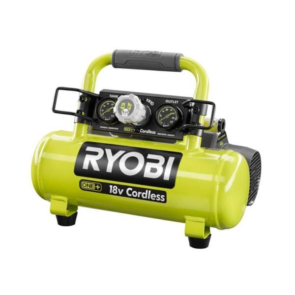 RYOBI ONE+ Portable Air Compressor Review Cordless 18V Tire Inflation Power Tool RYOBI ONE+ Portable Air Compressor Review Cordless 18V Tire Inflation Power Tool