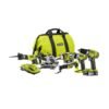 RYOBI P884 18-Volt ONE+ Lithium-Ion Combo Kit (6-Tools)