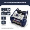 Stealth Air Compressor Review Portable 3 Gallon Quiet Oil-Free Power Tool Stealth Air Compressor Review Portable 3 Gallon Quiet Oil-Free Power Tool