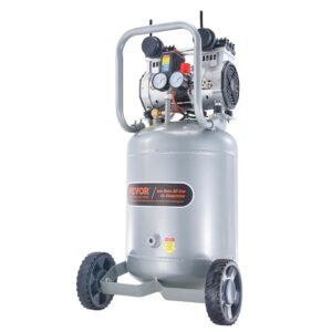 VEVOR 13 Gallon Air Compressor, 2HP 4.6 SCFM@90PSI Oil Free Air Compressor Tank with 125PSI Max Pressure, 66dB Ultra Quiet Compressor for Auto Repair, Spray Painting, Woodwork... VEVOR 13 Gallon Air Compressor, 2HP 4.6 SCFM@90PSI Oil Free Air Compressor Tank with 125PSI Max Pressure, 66dB Ultra Quiet Compressor for Auto Repair, Spray Painting, Woodwork...
