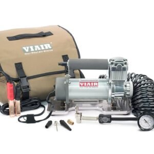 VIAIR 400P - 40043 Portable Compressor Kit. Tire Pump, Truck/SUV Tire Inflator, For Up to 35 Inch Tires VIAIR 400P - 40043 Portable Compressor Kit. Tire Pump, Truck/SUV Tire Inflator, For Up to 35 Inch Tires