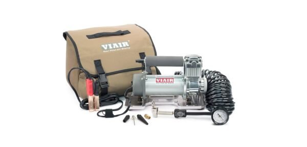 VIAIR 400P - 40043 Portable Compressor Kit. Tire Pump, Truck/SUV Tire Inflator, For Up to 35 Inch Tires VIAIR 400P - 40043 Portable Compressor Kit. Tire Pump, Truck/SUV Tire Inflator, For Up to 35 Inch Tires