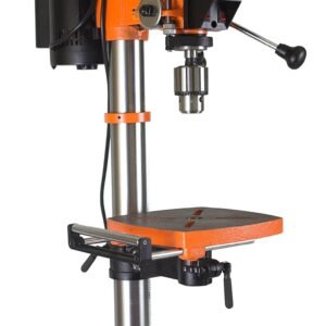 WEN 12-Inch Benchtop Drill Press, Variable Speed, Cast Iron with Laser and Work Light (4214T)